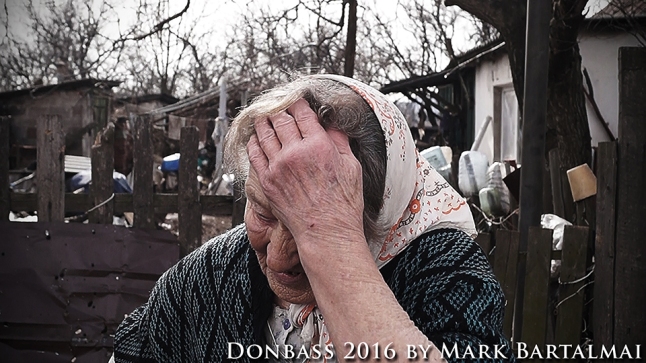 Life on the front line in Donetsk